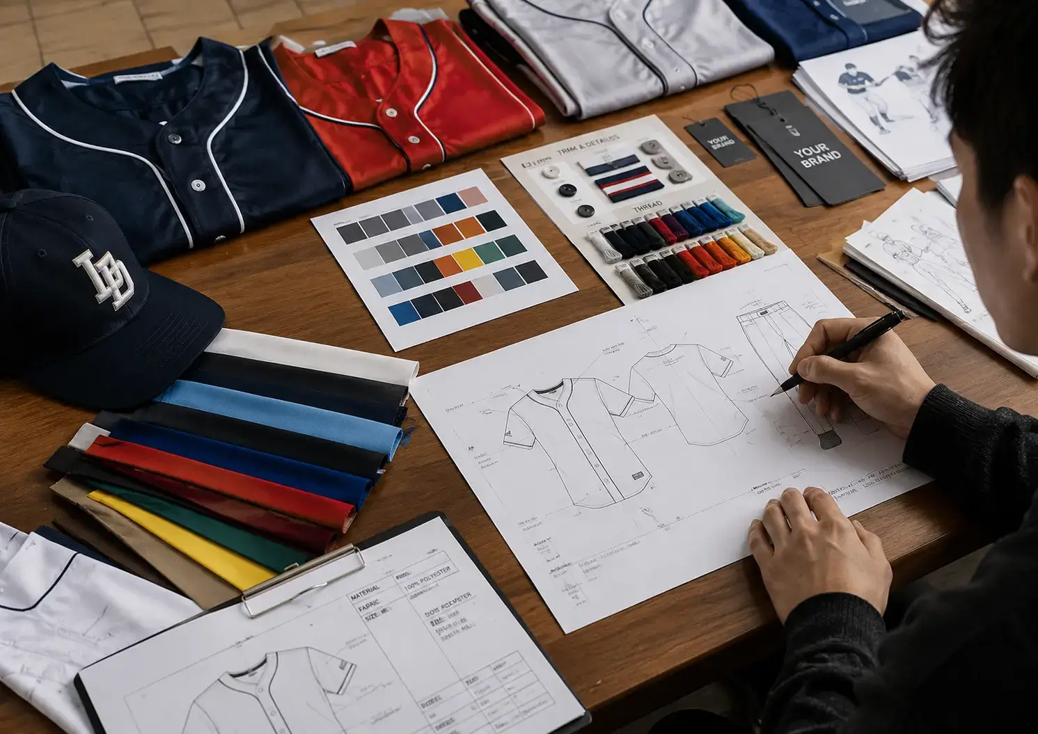 OEM Baseball and Softball Uniform Manufacturing