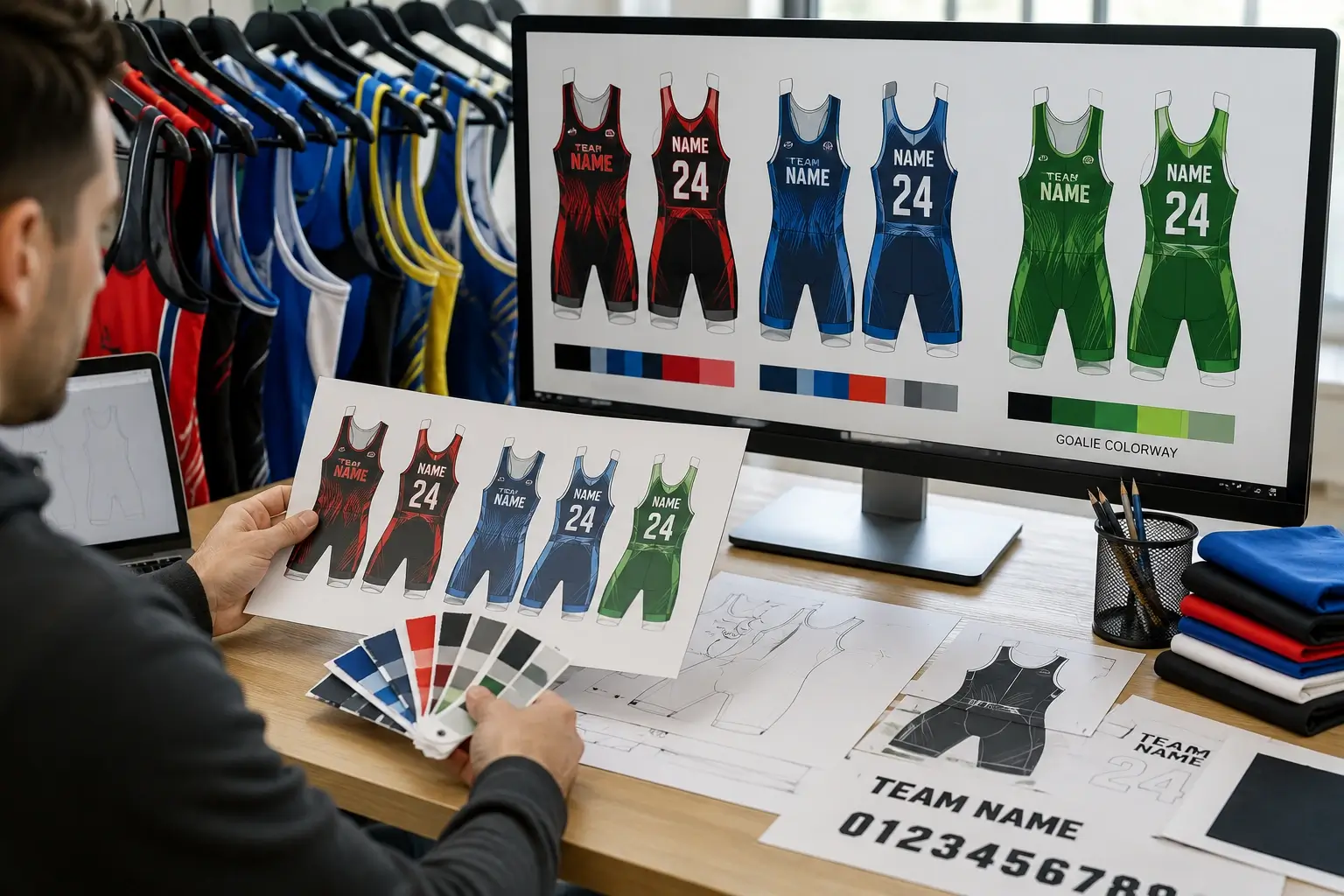 WRESTLING SINGLET DESIGN